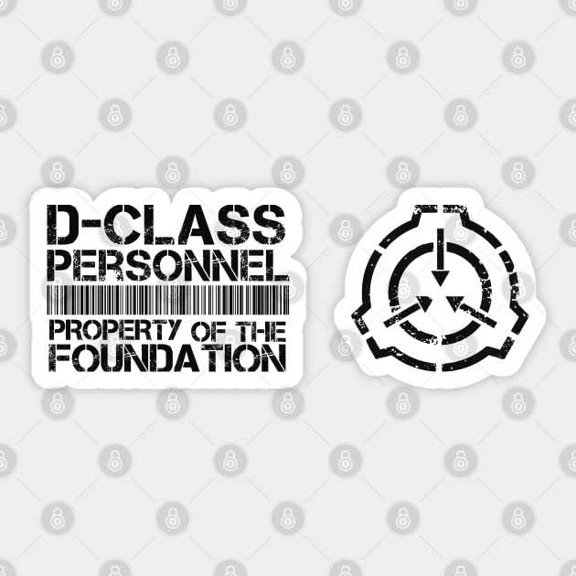 D-Class Personnel Mug Design Sticker by Toad King Studios